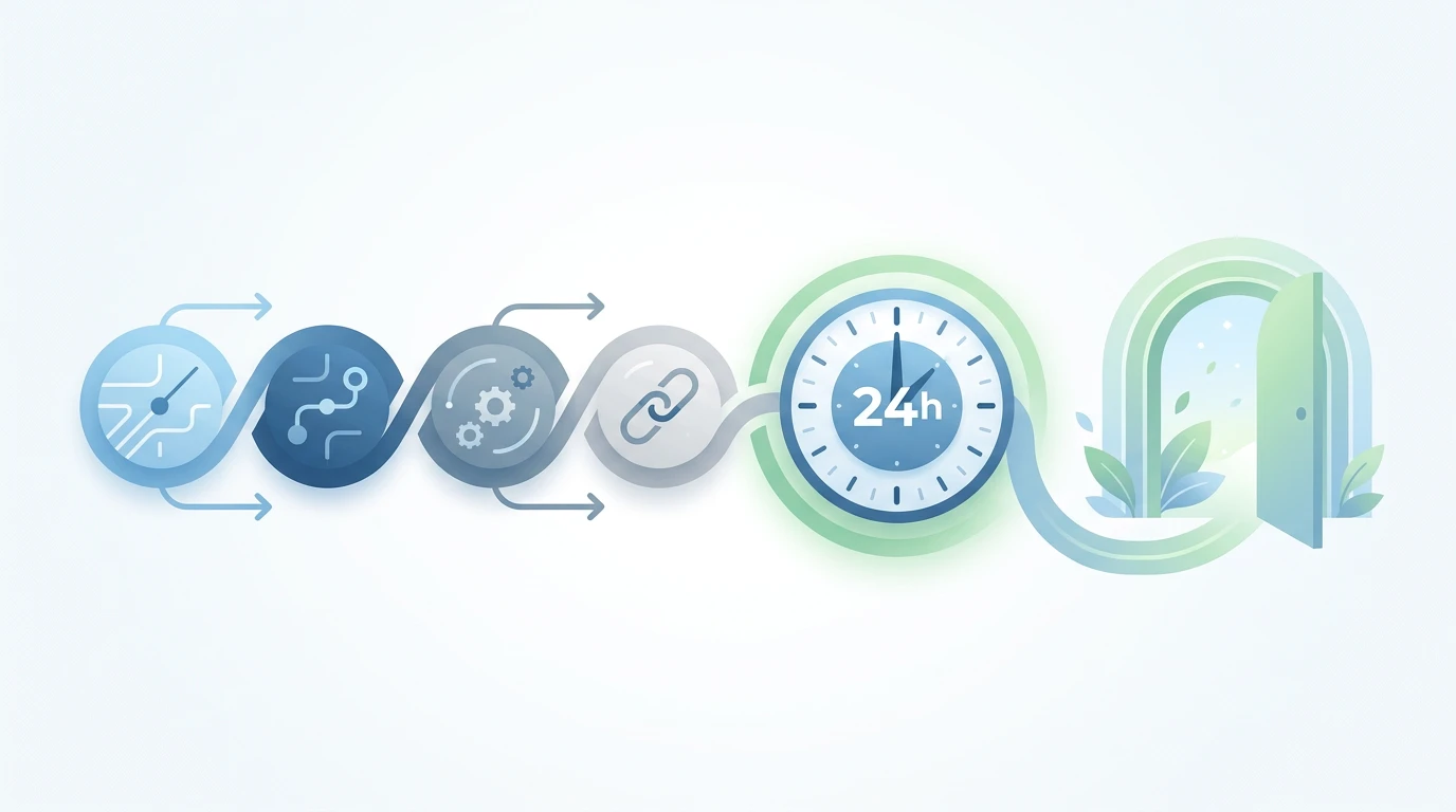 Steps of the official GamStop removal process including identity check and 24-hour cooling-off