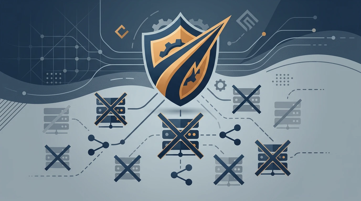 Illustration of regulatory enforcement disrupting unlicensed gambling operators